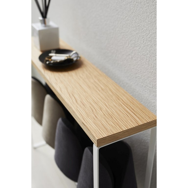 Yamazaki | Houten bovenblad | slipper rek | Wit